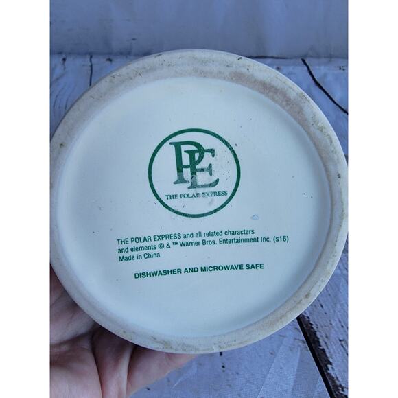 Warner Bros The Polar Express 3D Embossed "Believe" Hot Chocolate Coffee Mug - Picture 6 of 9